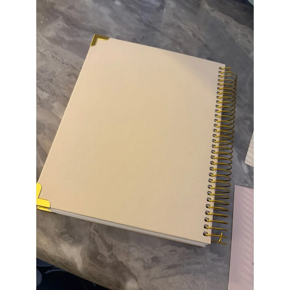 By Psalm Baby Dust IVF Journey Planner Gold Spiral‎ Bound Tabs